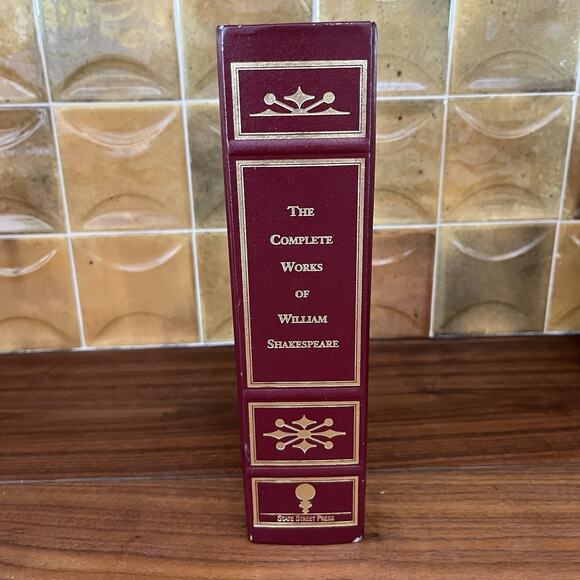 The Complete Works Of William Shakespeare Leather Bound Hardcover Book 2000 - Picture 3 of 15